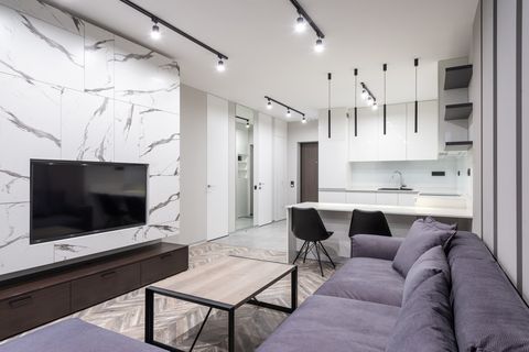 Какие мраморные акценты реально использовать в квартире ЖК «Avenue 77»?